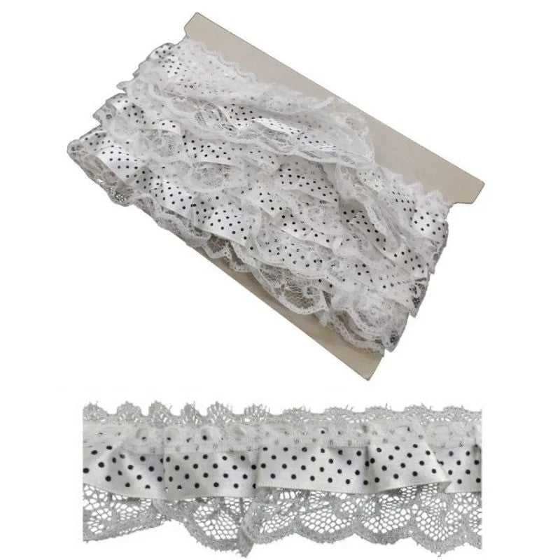 Passamaneria pizzo pois h cm 5 articolo 370 metri 5