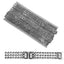 Plasticized trimmings h mm 14 item 8/497/1 meters 9.15