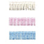 Pleated lace and satin trimmings h 2.5 cm item PS00169 9.14 metres