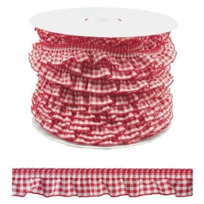 Passamaneria plissettata elastica h mm 19 articolo 1824 metri 25