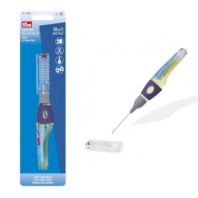 Penna con olio lubrificante da 12 ml articolo 611992 Prym