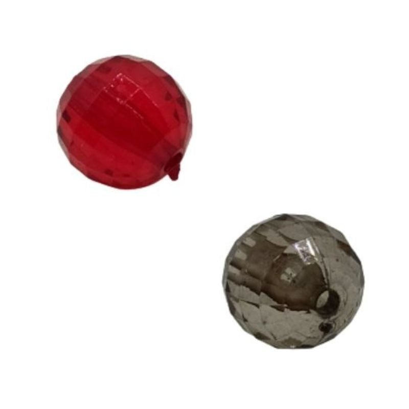 Perla sfaccettata trasparente ø mm 16 articolo 6/116/14 pezzi 45