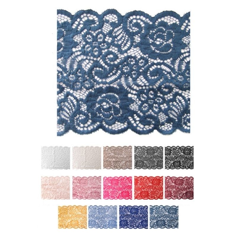 Elastic lace h cm 15 item LS215 20 meters