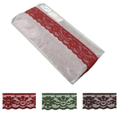 Pizzo elastico h cm 3,2 articolo 1405 metri 20