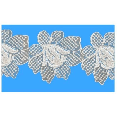 Pizzo in tulle rebrodè articolo F01 metri 10