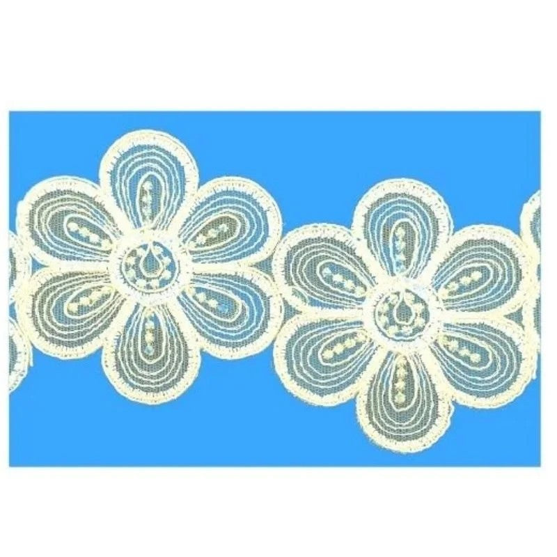 Pizzo in tulle rebrodè articolo F38 metri 10