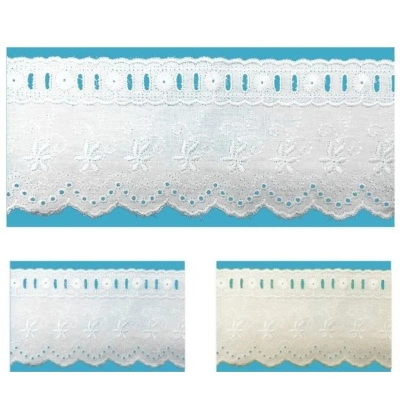 San Gallo lace with ribbon loop item 159 meters 14.50