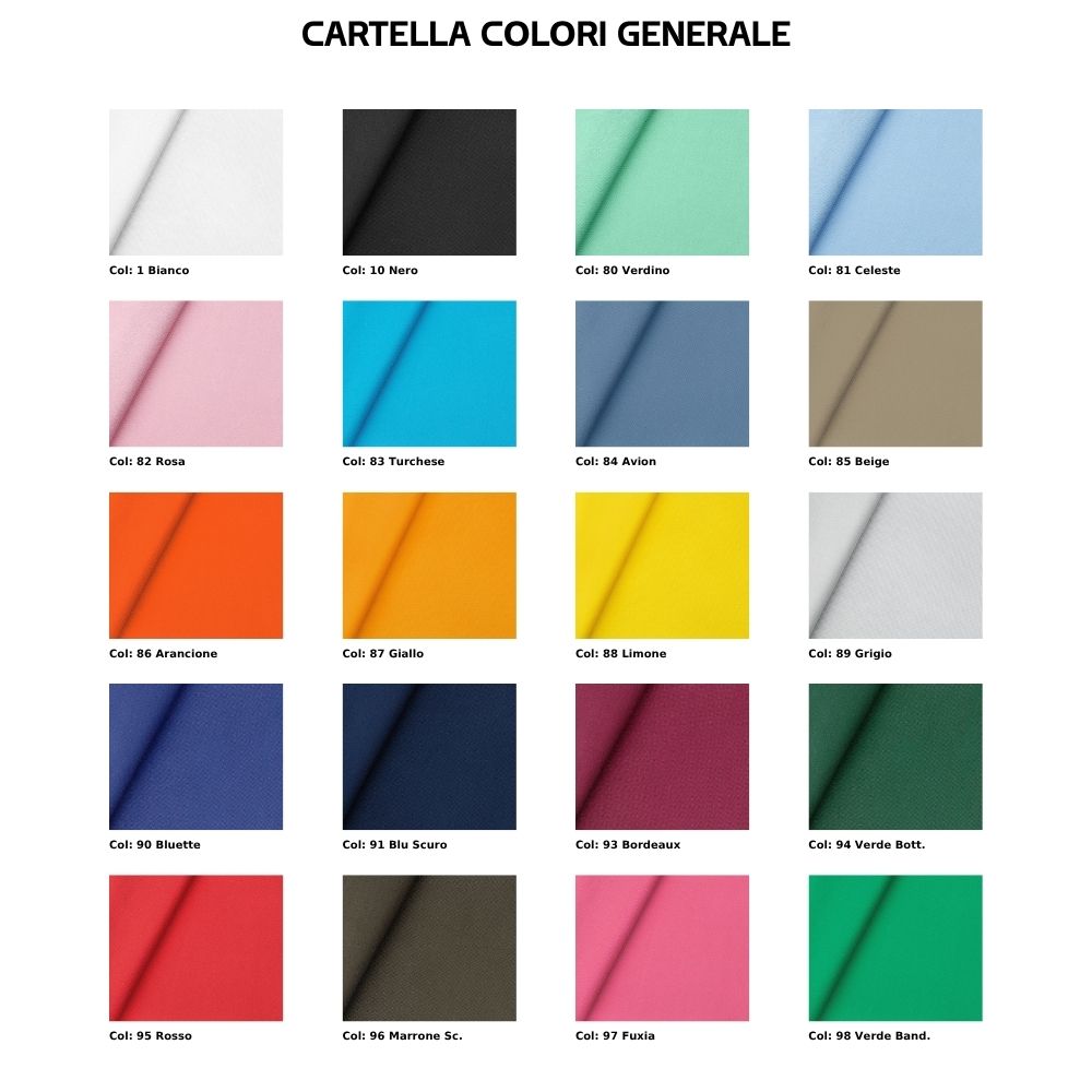 Polycotton terital fabric h 150 cm article Legnano