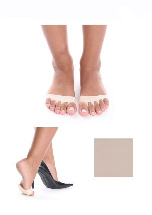 Puntali  invisibili con cuscinetto invisibile articolo 667 paia 2