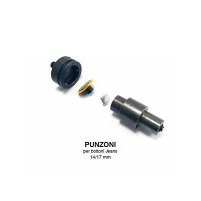 Punzone per bottoni jeans ø mm 14|17