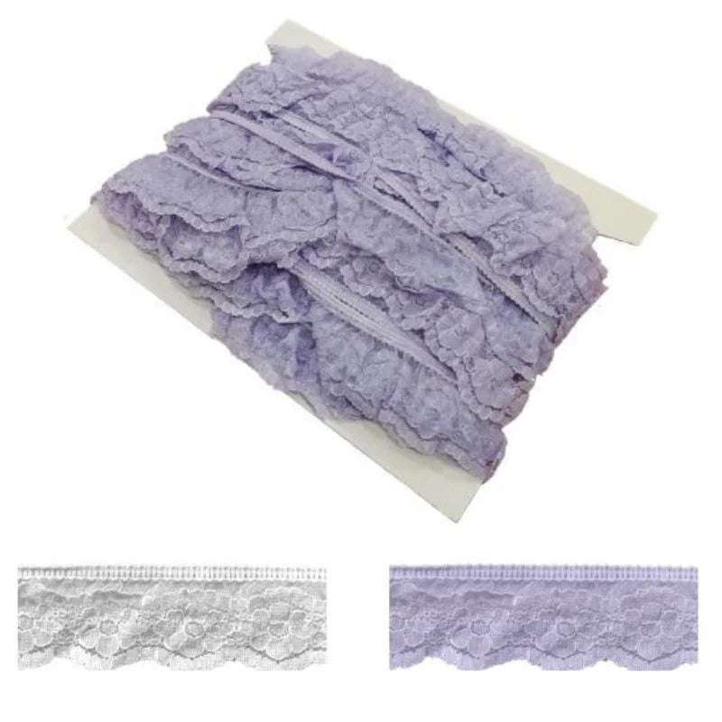 Rouches elastica h cm 3,5 articolo 8879/N metri 10