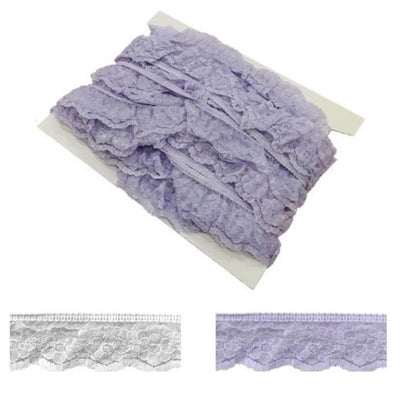 Rouches elastica h cm 3,5 articolo 8879/N metri 10