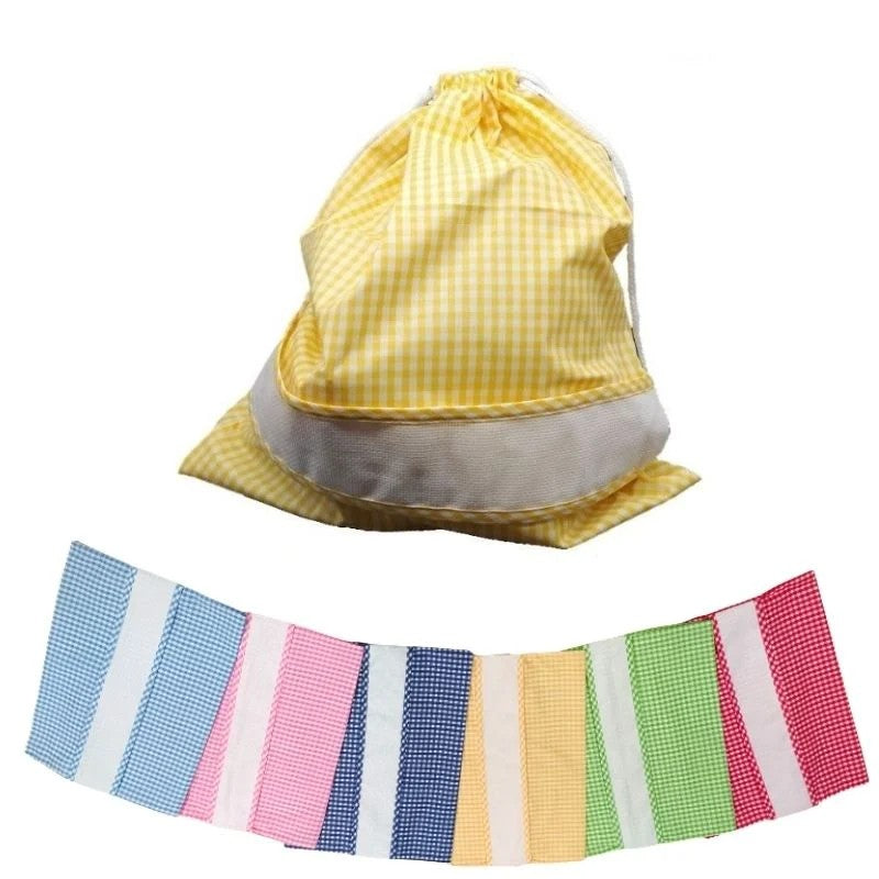 Bag with Aida cloth band item SA14TA