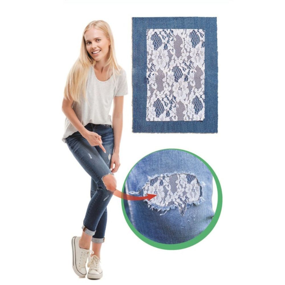 Iron-on tear sealer for jeans and lace, item 120/P