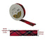 Patterned polycotton bias tape, 25/5/5 mm high, Scotland item, 20 metres
