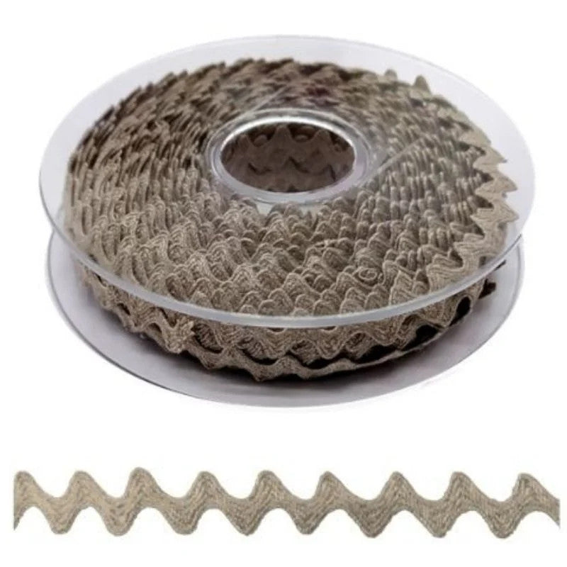 Serpentina in lino 100% h mm 10 articolo 7900/10 metri 20