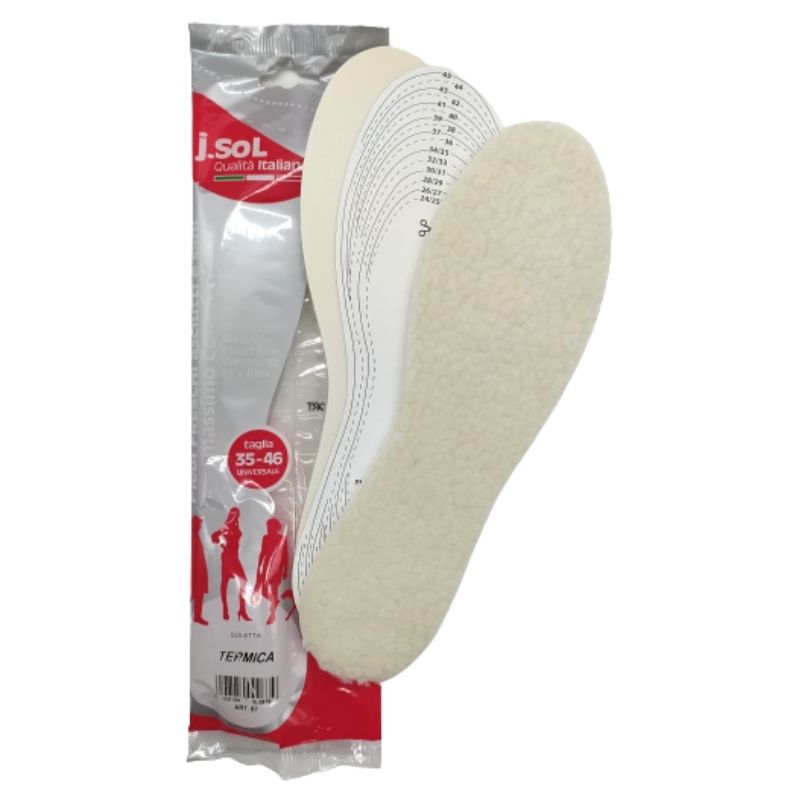 Solette termiche taglia universale articolo 87