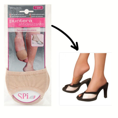 Sottopiede cuscinetto invisibile punta aperta articolo 43001 paia 1