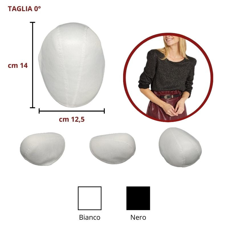 Spalline kimono in spugna con doppia cucitura taglia 0° articolo 110 paia 12