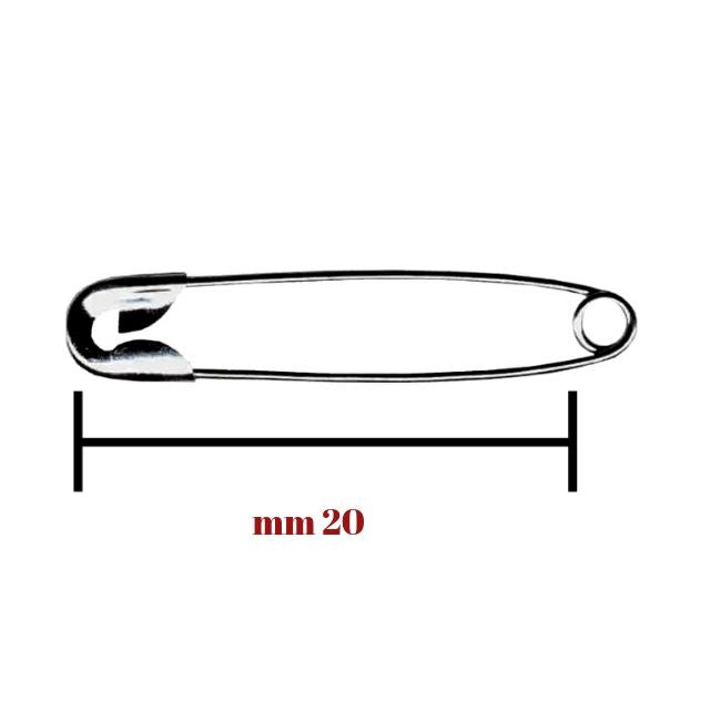 Spille sicurezza numero  00 h mm 20 Top quality pezzi 144