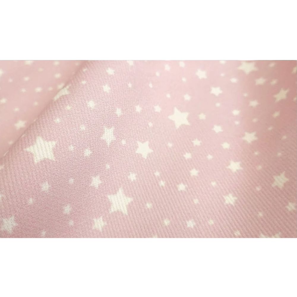 Printed striped piquet fabric, 150 cm high