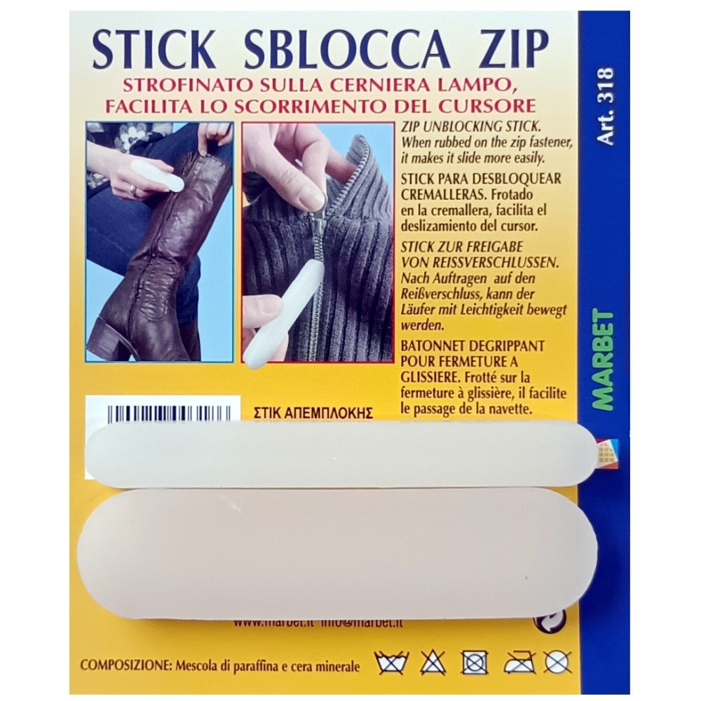 Stick sblocca zip Articolo 318