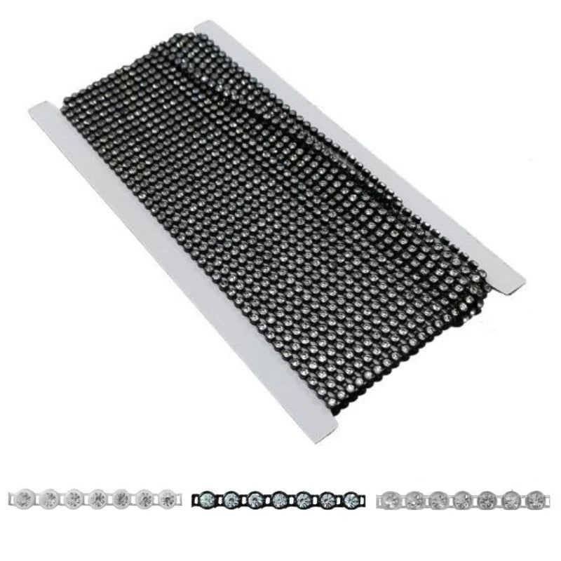 Strass a filo base plastica ø mm 4 articolo 1124 metri 9,1