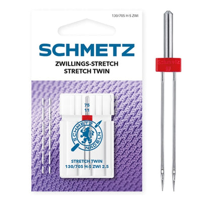 Aghi macchina gemelli Stretch articolo 130/705 H-S Schmetz Aghi 1