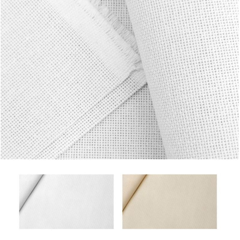 Emiane cotton canvas h 150 cm 110 holes