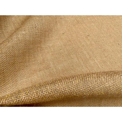 Tela juta naturale lurex h cm 150