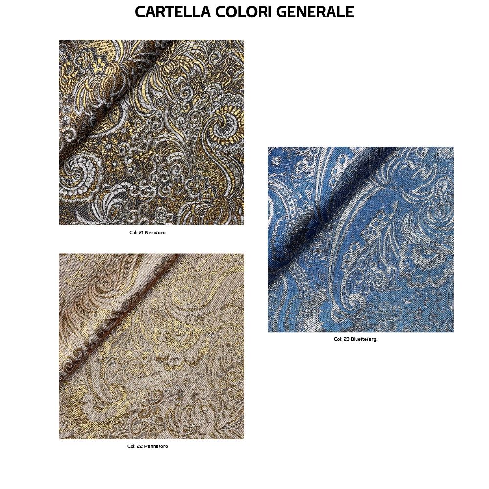 Brocade fabric h cm 150 article Havana