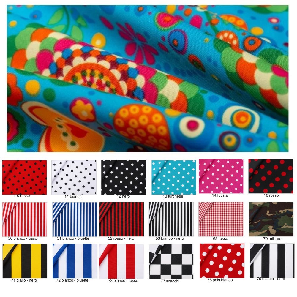 Tessuto h cm 150 articolo Hippye