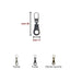 Replacement zipper pull item MOD045 5 pieces