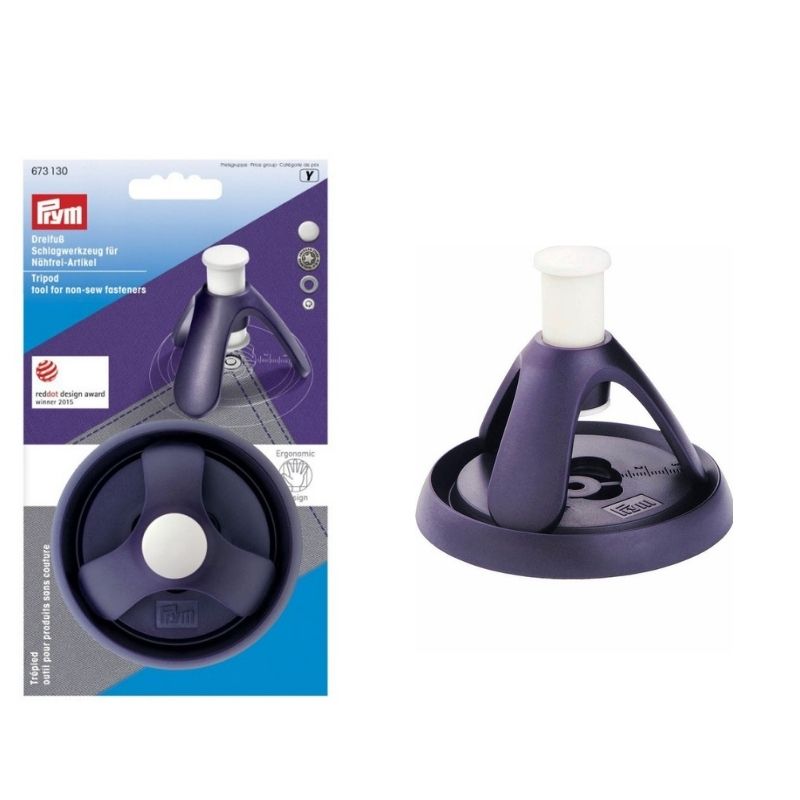 Treppiede attrezzo per bottoni e rivetti articolo 673130 Prym