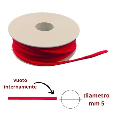Tubolare elastico lycra ø mm 5 articolo Ibiza Tondino metri 20