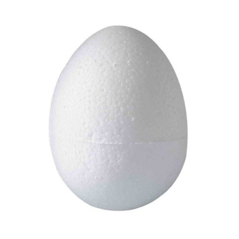 Uova in polistirolo h 100 mm pezzi 18